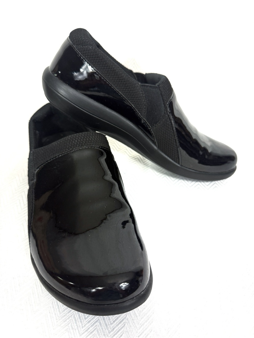 Alegria Duette Black Slip-On Size 39